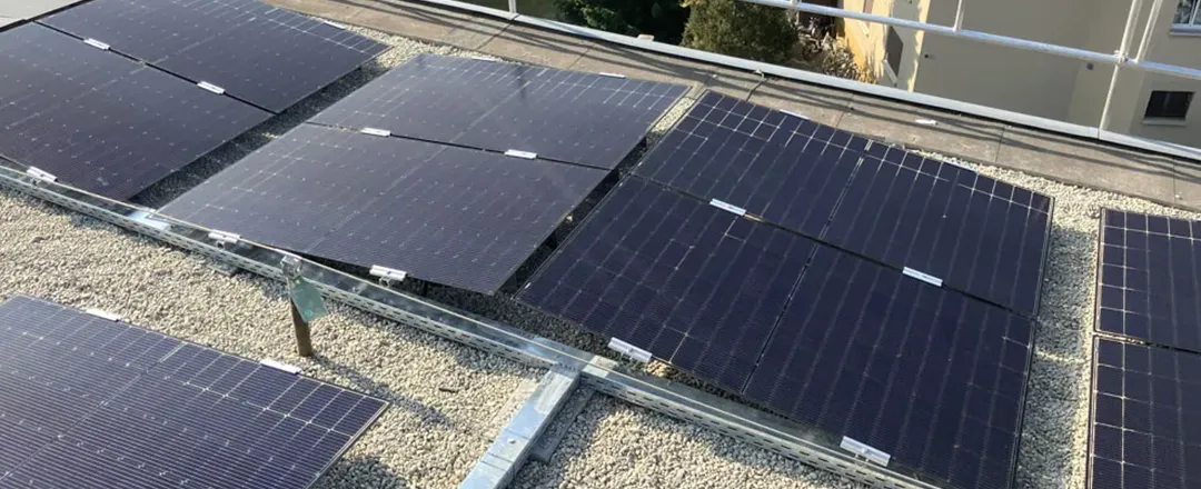 Photovoltaik Flachdach Schafer Works AG